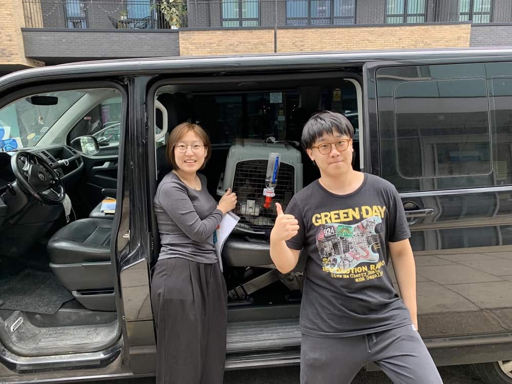 Pet Transport Paris To London